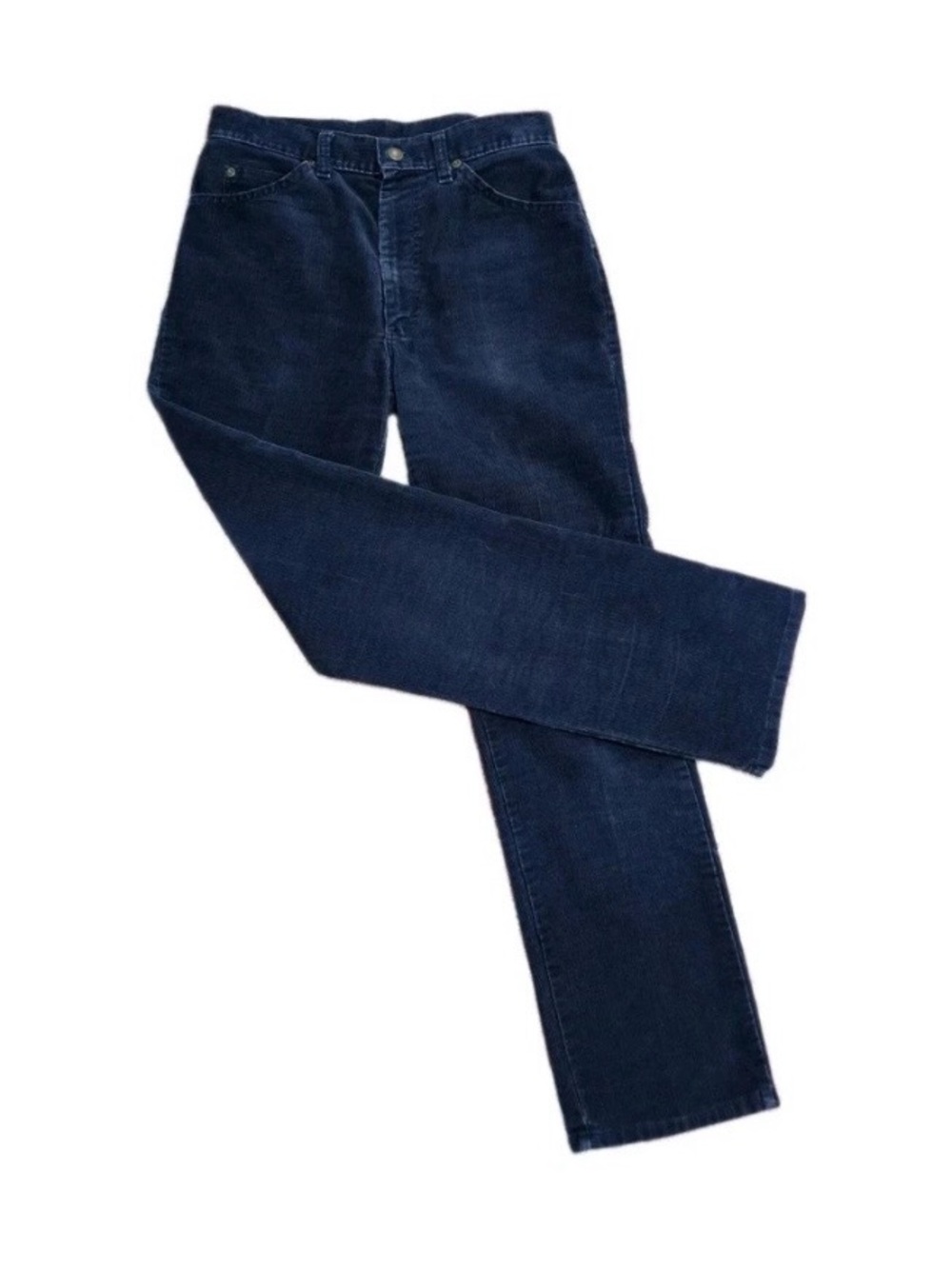 Vintage Lee Riders Corduroy Pants Made In USA Union Made Blue Mens 30x30